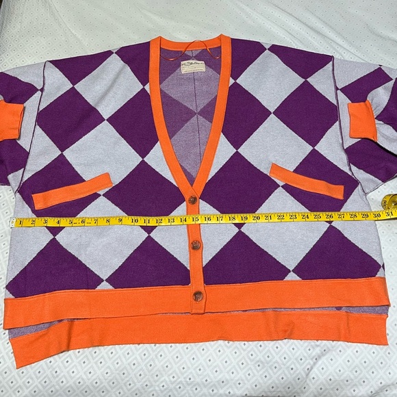 NEW FREE PEOPLE WE THE FREE MANNY CARDI CARDIGAN SWEATER OVERSIZED SMALL - Picture 9 of 12